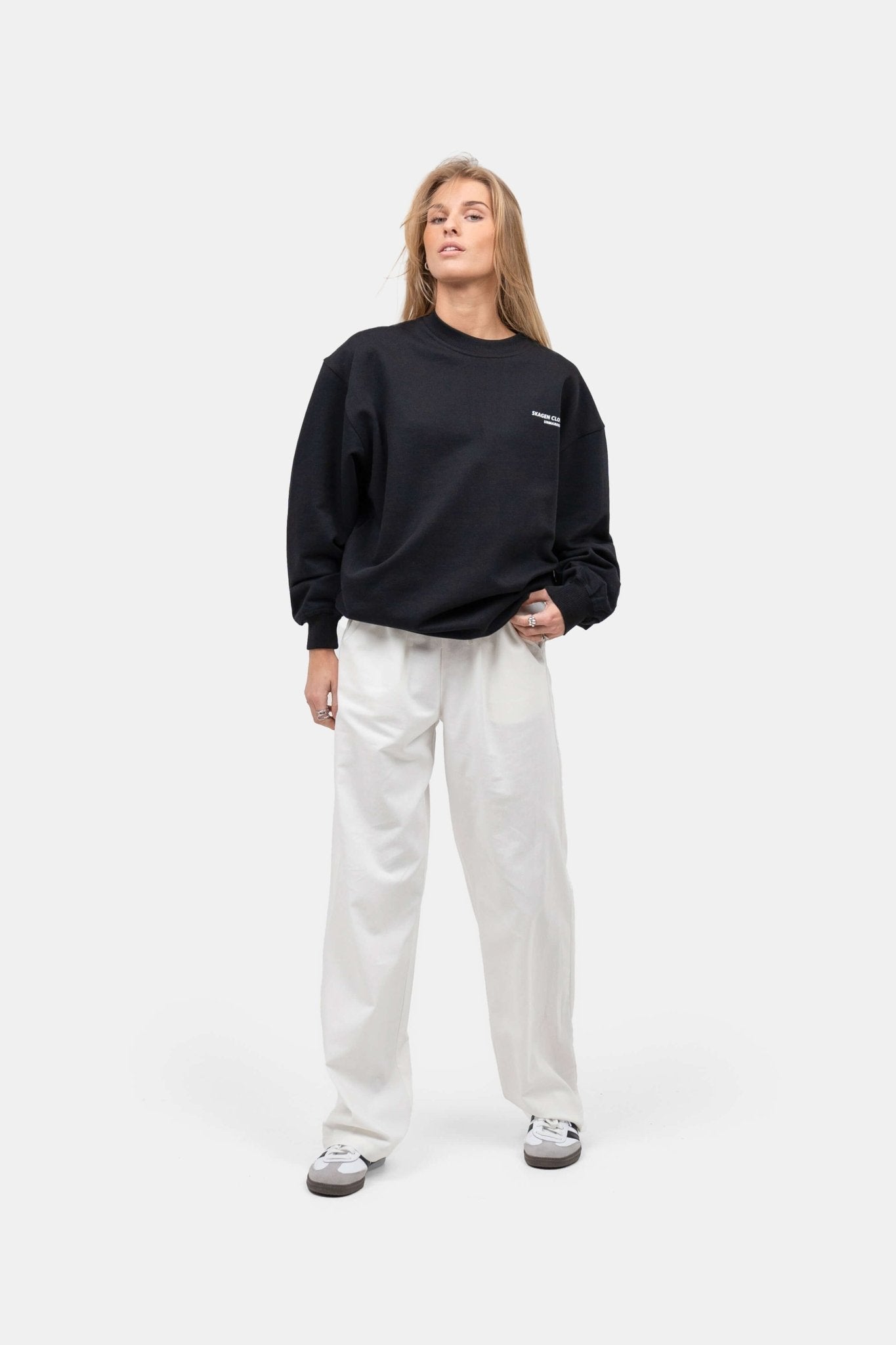 UNMARKED Sweatshirt Sort | Skagen-clothing.dk
